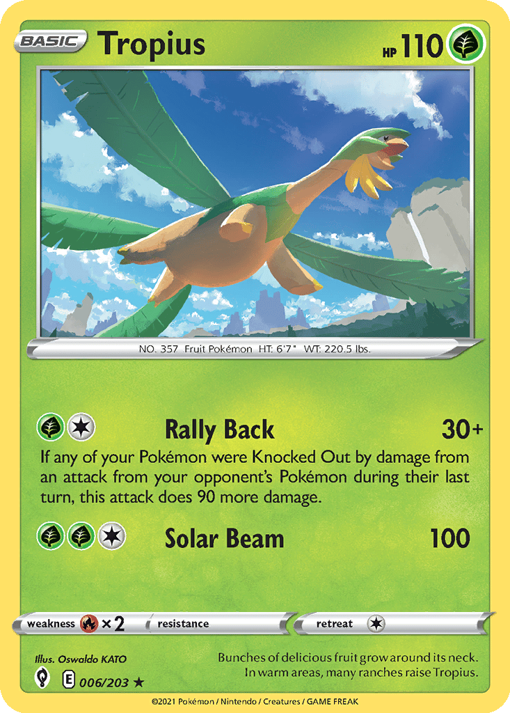 Tropius card