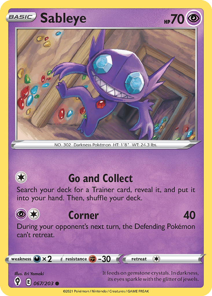 Sableye Cards | Dex - for TCG Collectors