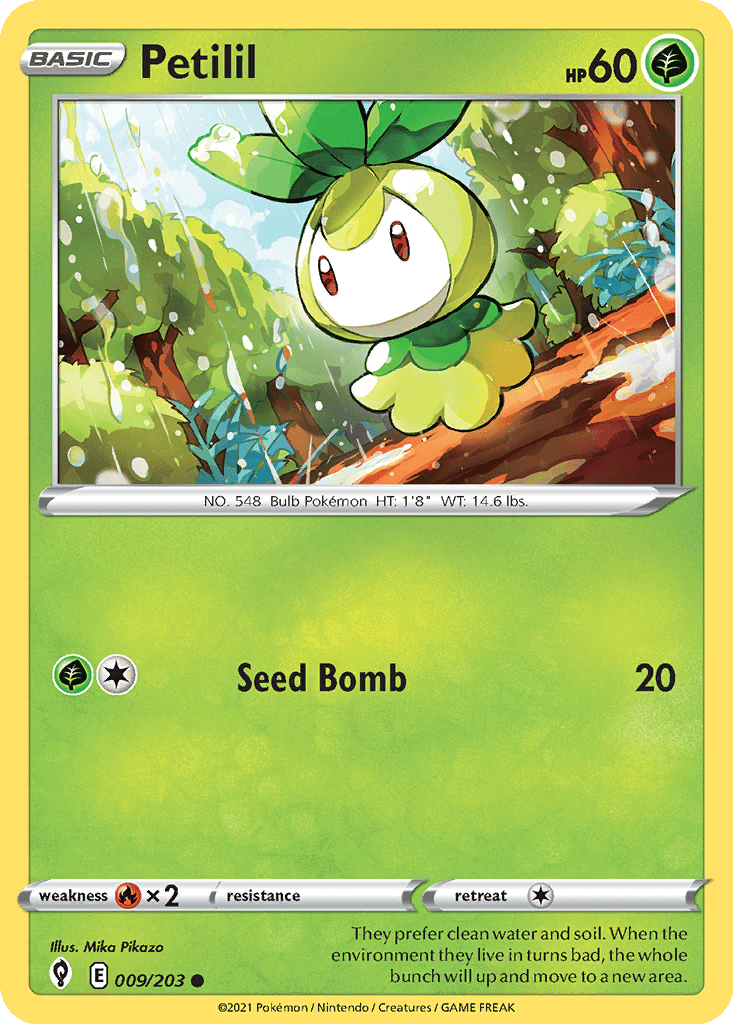 Petilil card