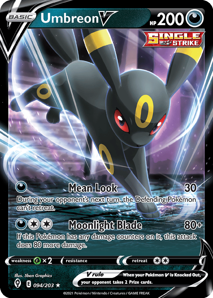 Umbreon V card
