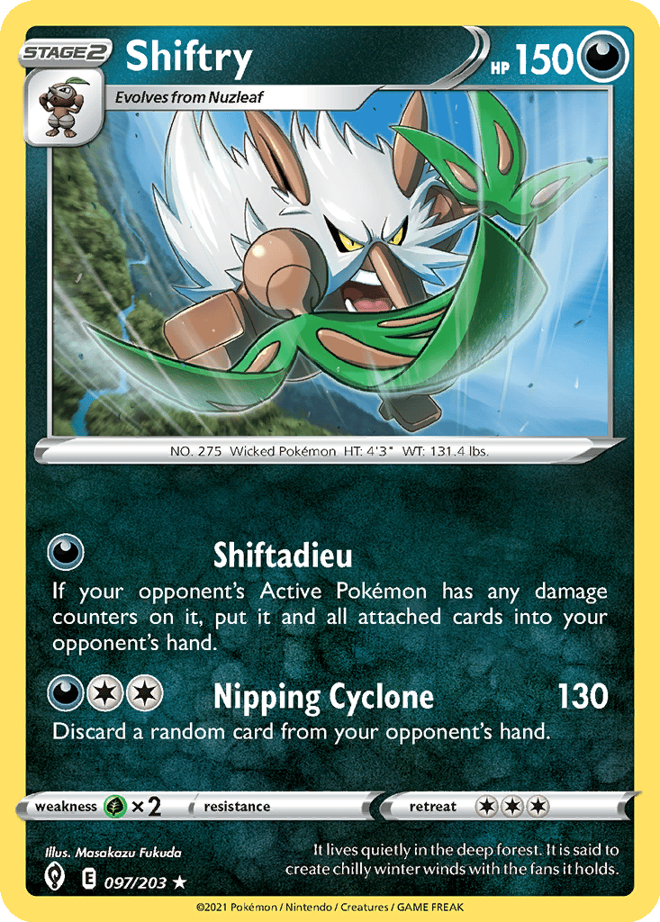 Shiftry card