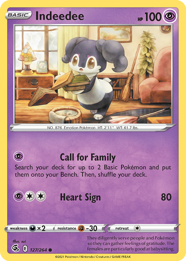 Indeedee card