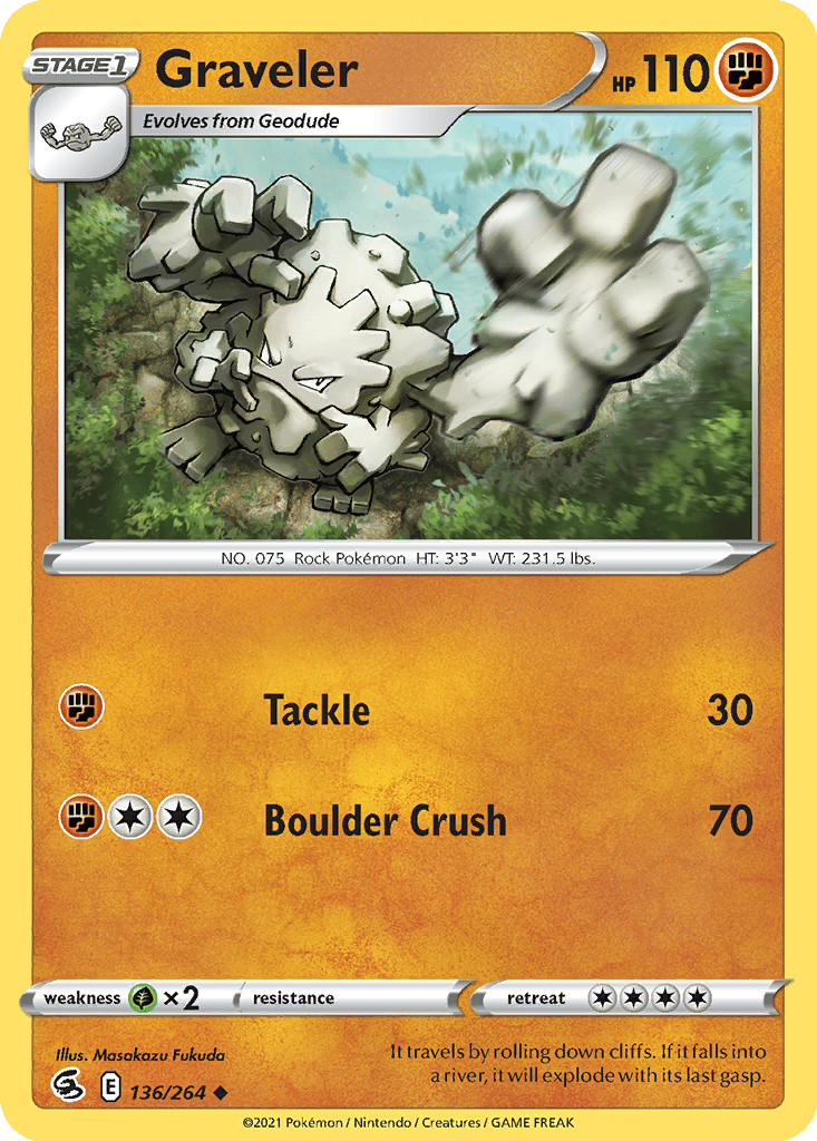 Graveler card