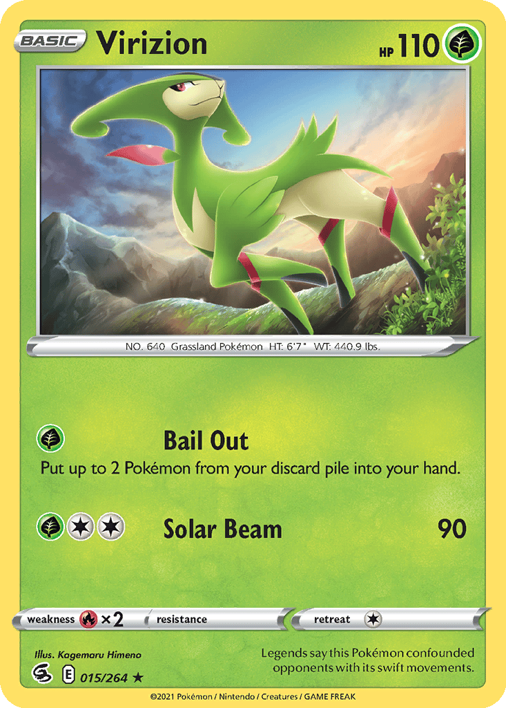 Virizion card