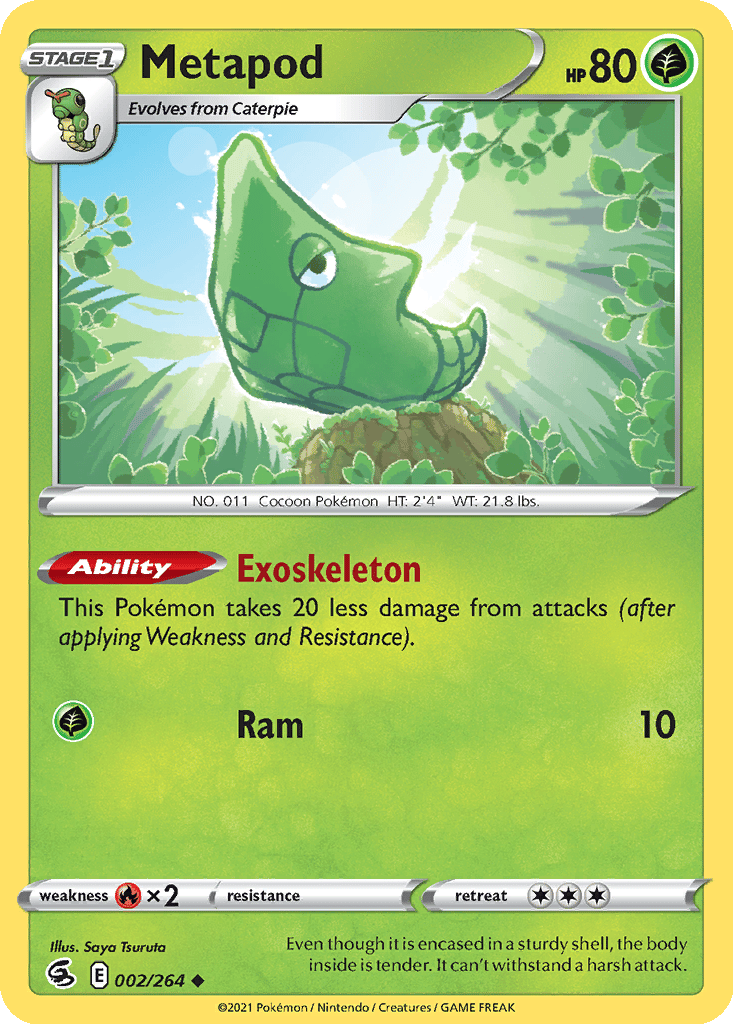 Metapod card