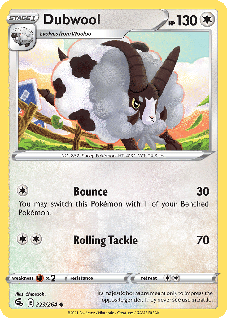 Dubwool card