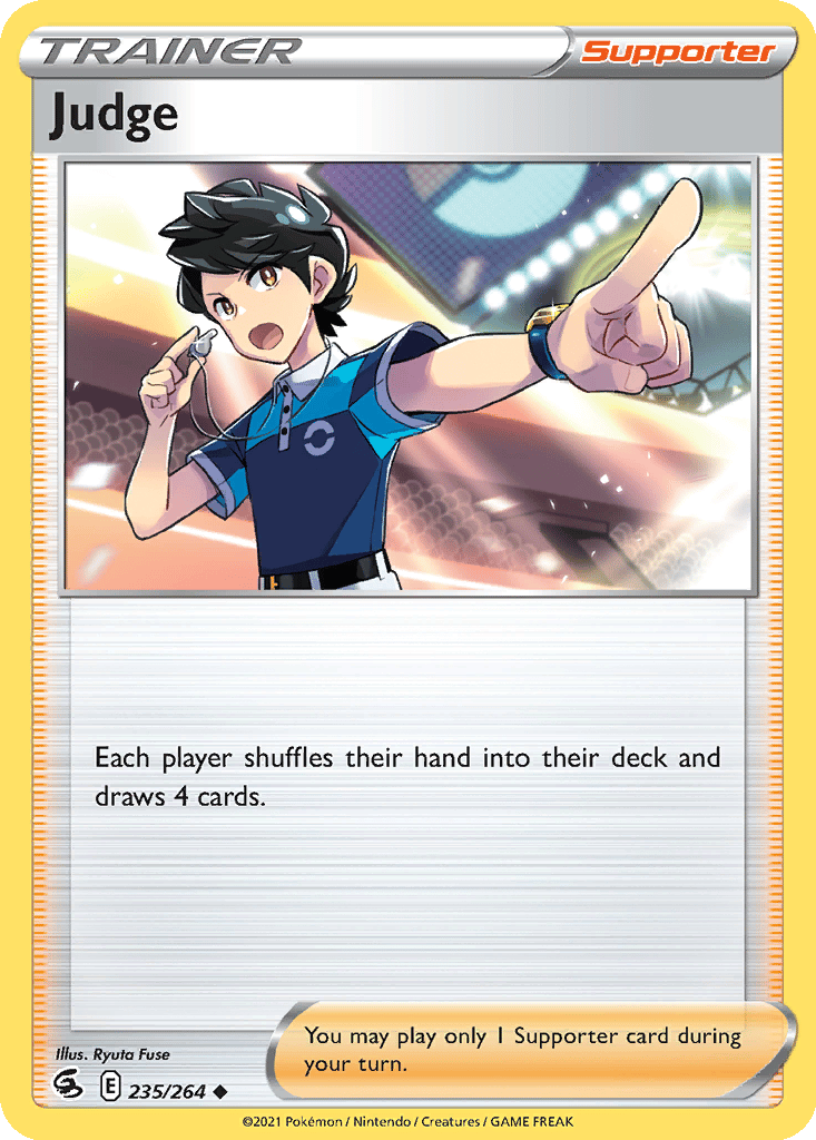 Judge card