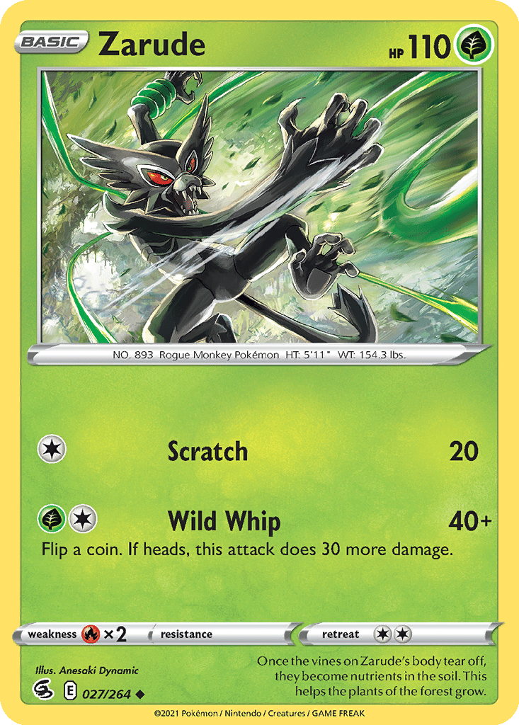 Zarude card