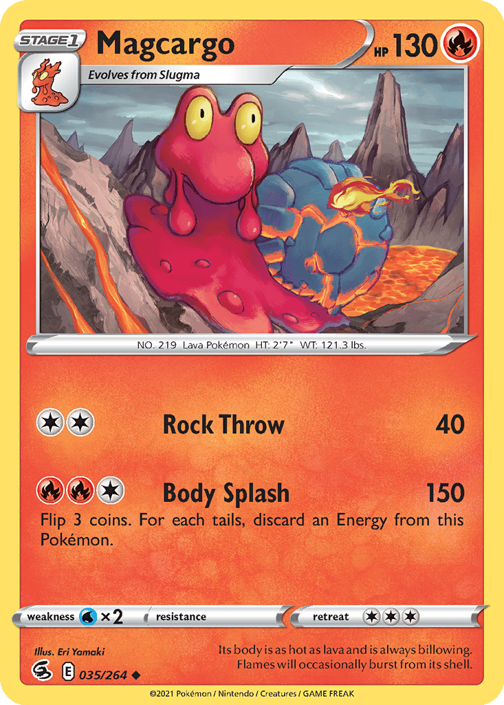 Magcargo card