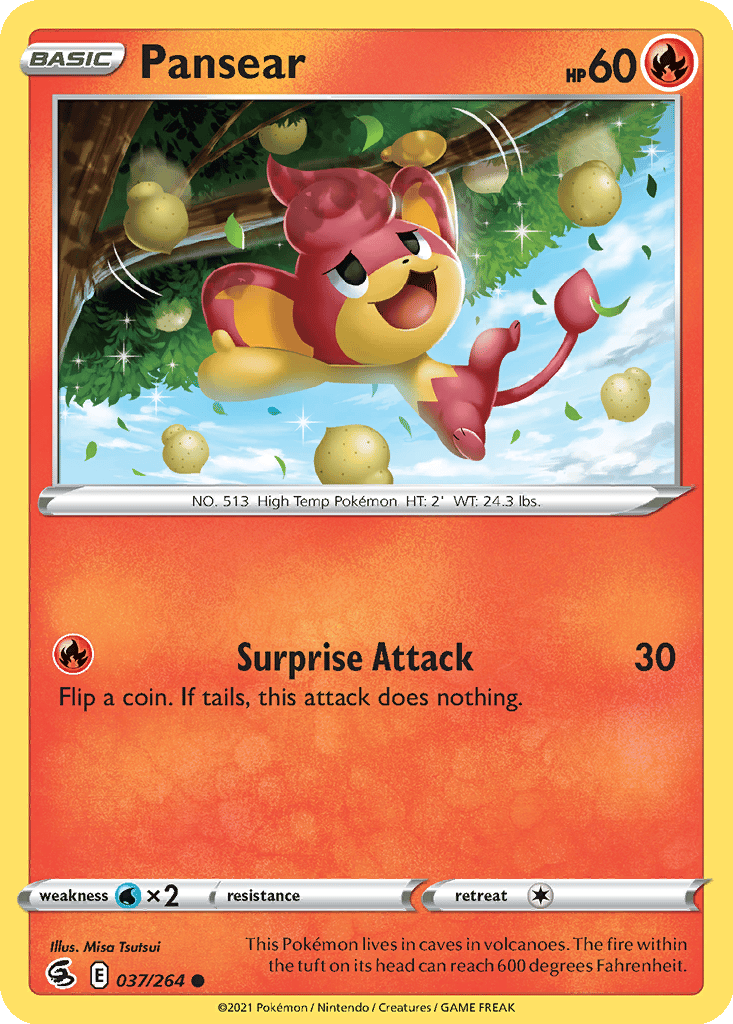Pansear card