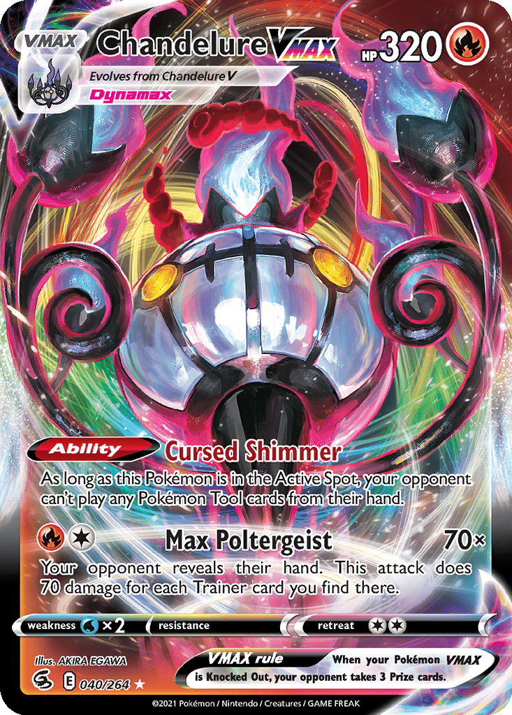 Chandelure VMAX card