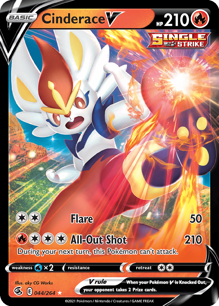 Cinderace V card