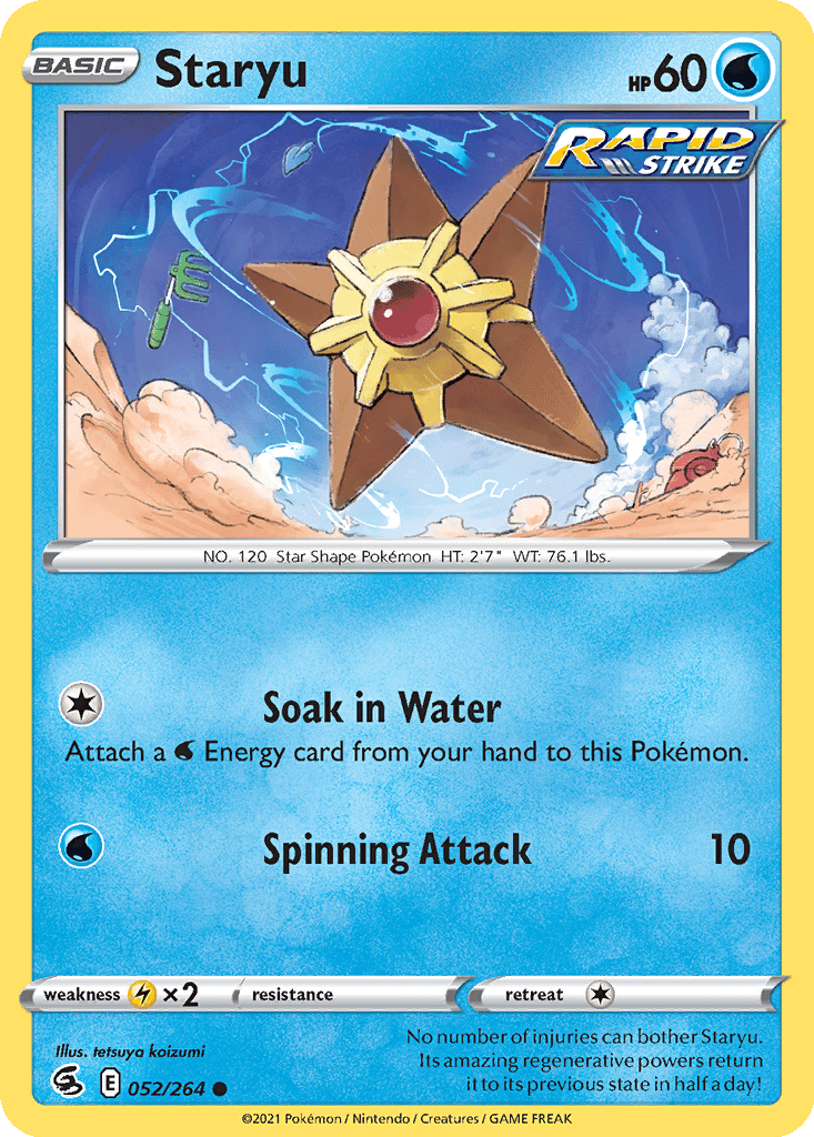 Staryu card