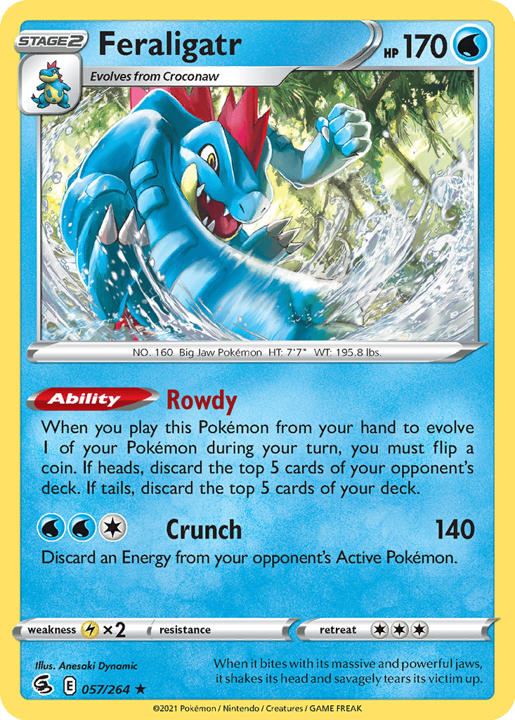 Feraligatr card