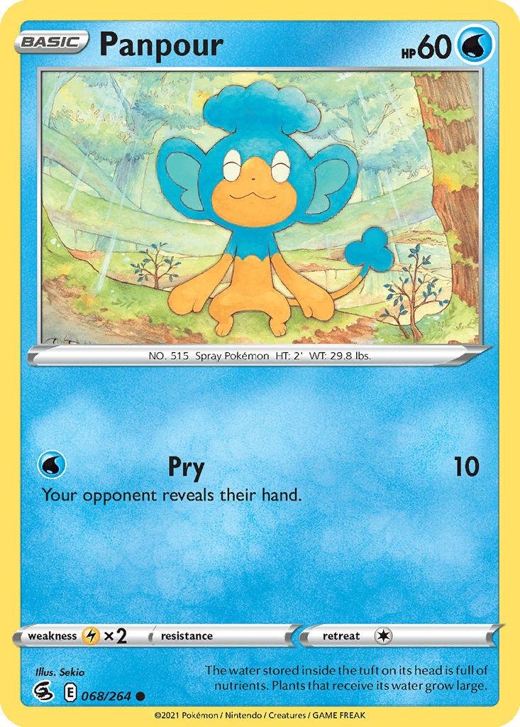 Panpour card