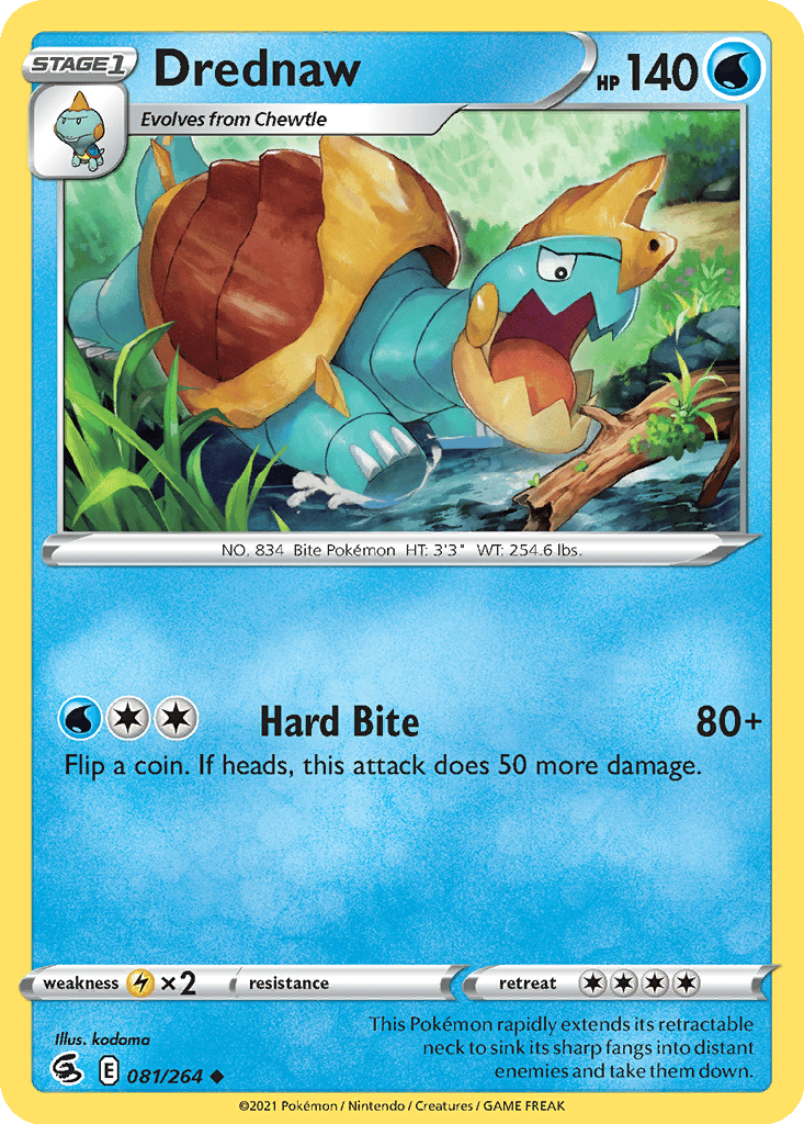 Drednaw card