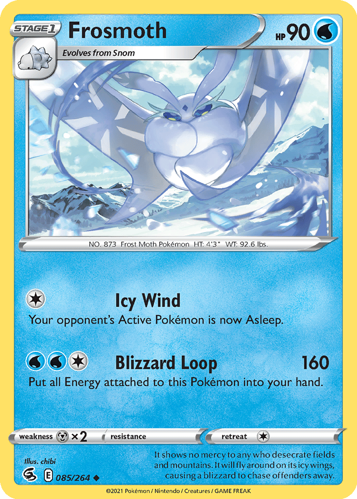 Frosmoth card
