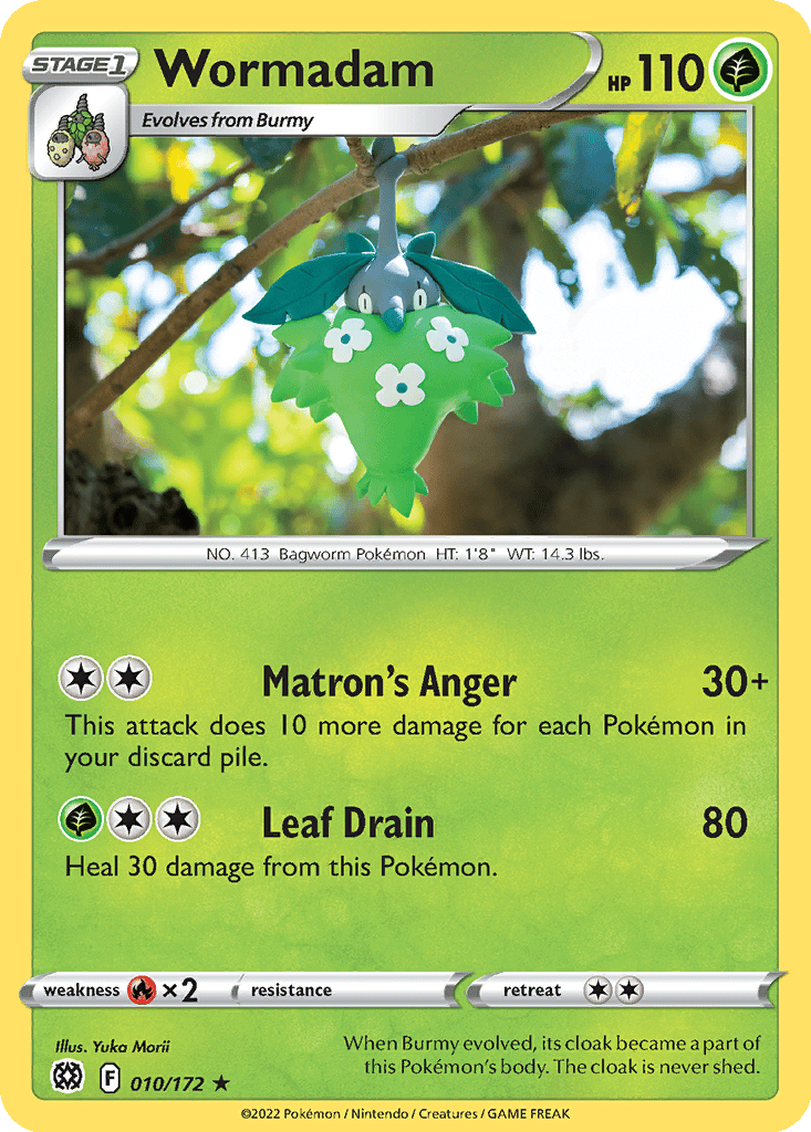 Wormadam (Plant Cloak) card