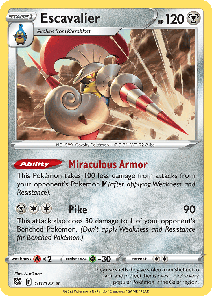 Escavalier card