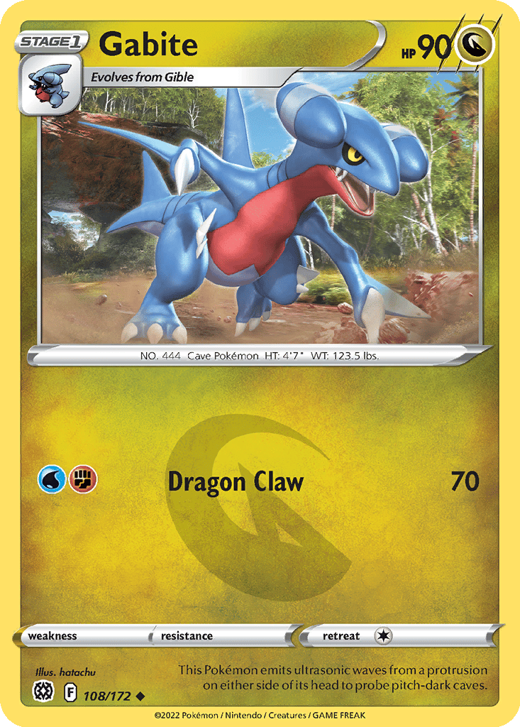 Gabite card