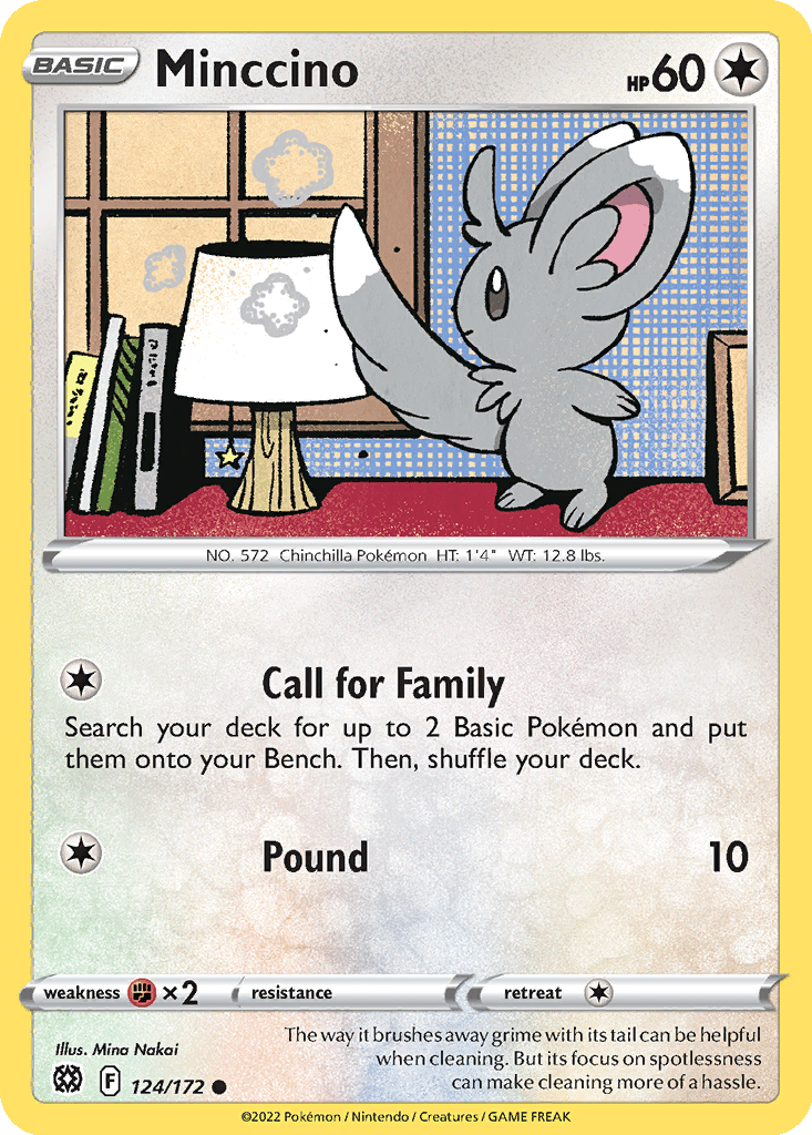 Minccino card
