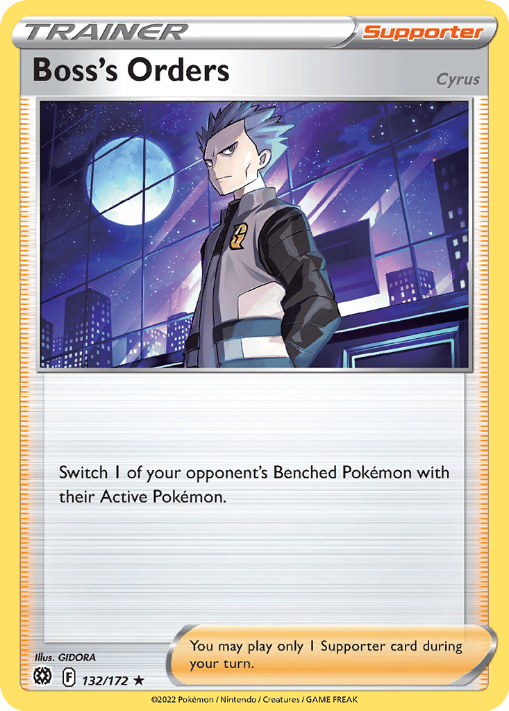 Boss's Orders (Cyrus) card