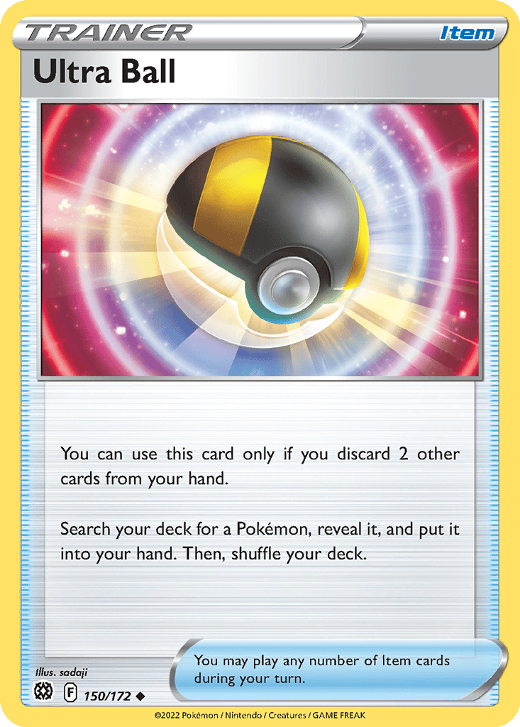 Ultra Ball card
