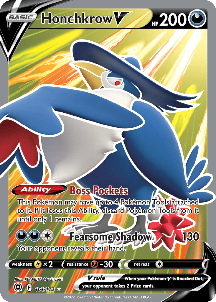 honchkrow pokemon card value This Deck is GREAT for POST ROTATION 30 Retreat Cost Honchkrow V (Alternate Full Art)