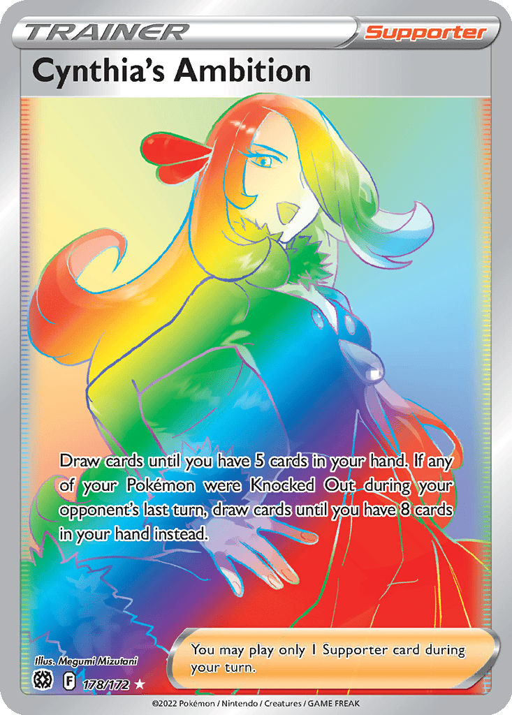 Cynthia's Ambition card