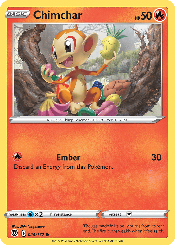 Chimchar card