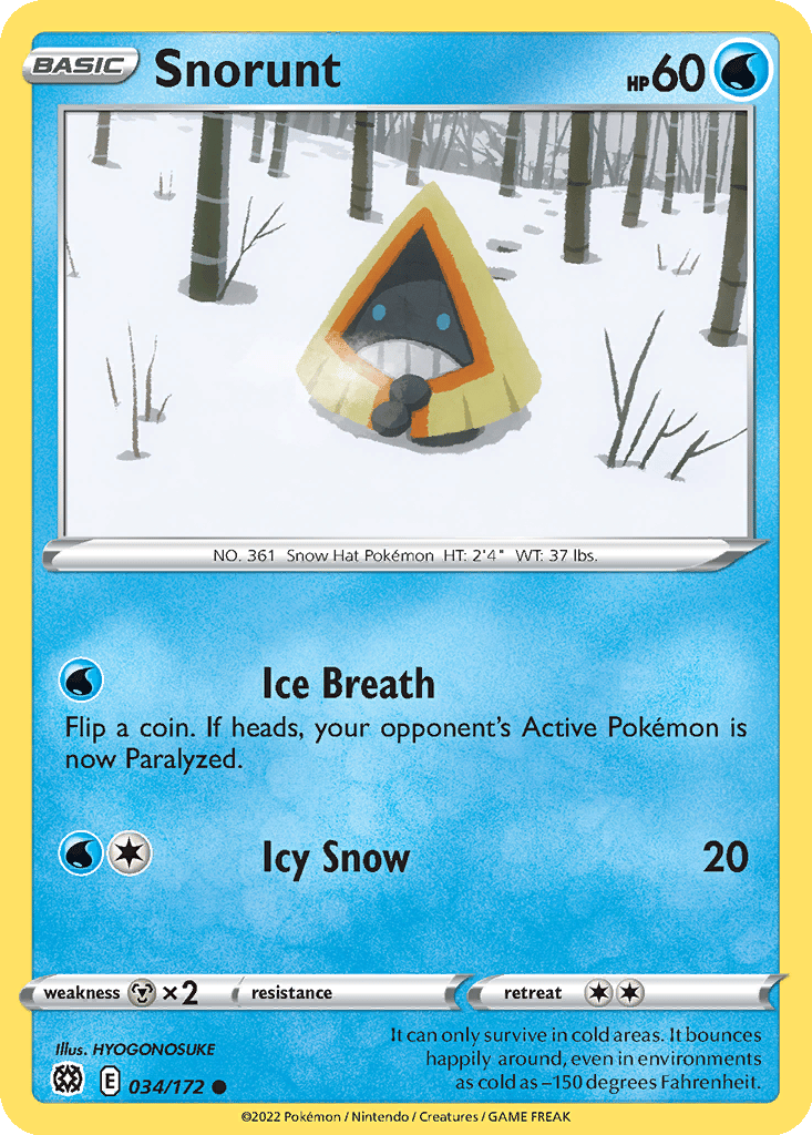 Snorunt card