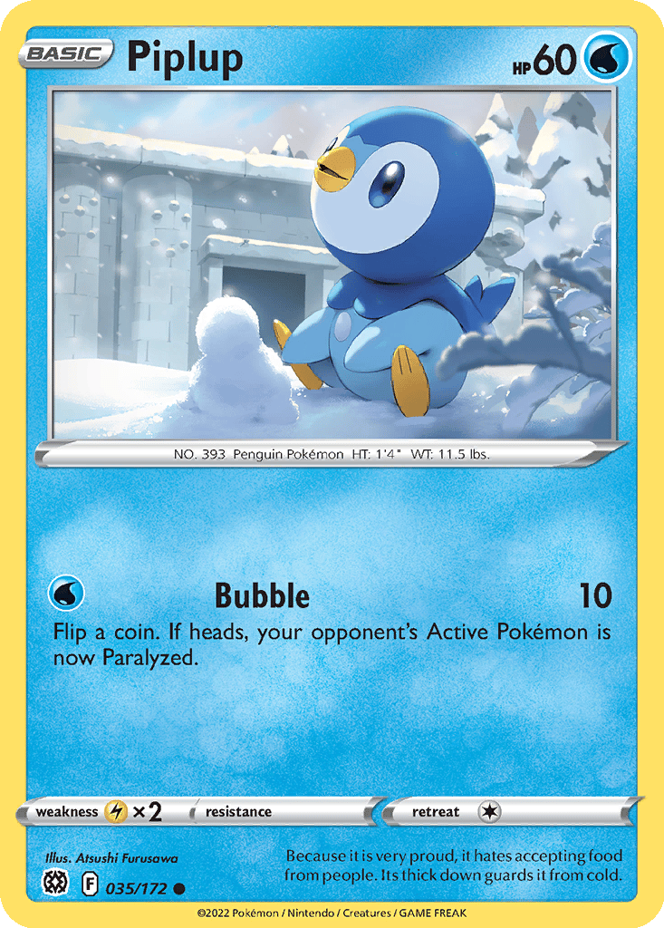 Piplup card