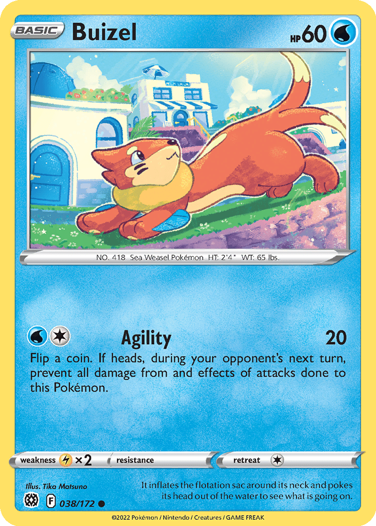 Buizel card