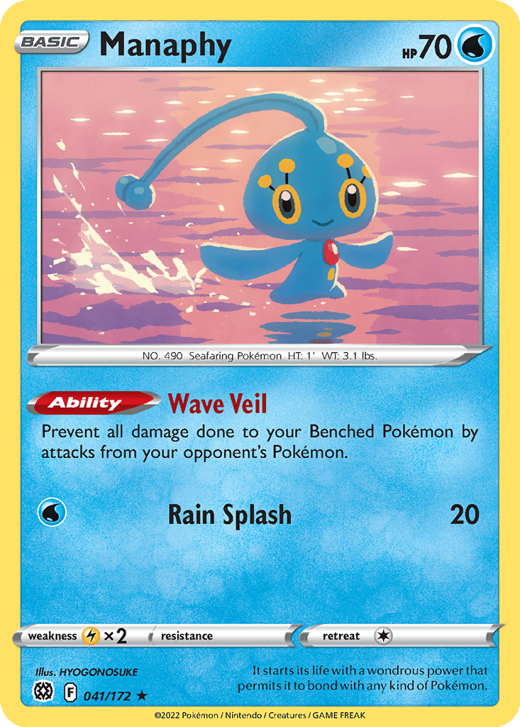 Manaphy card