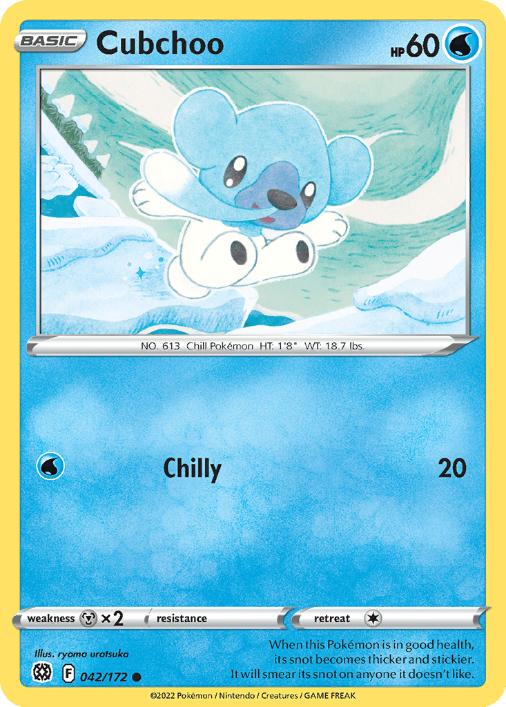 Cubchoo card