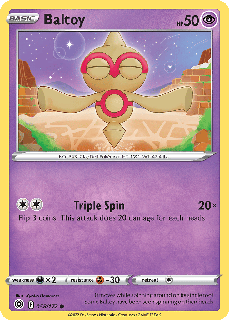 Baltoy card