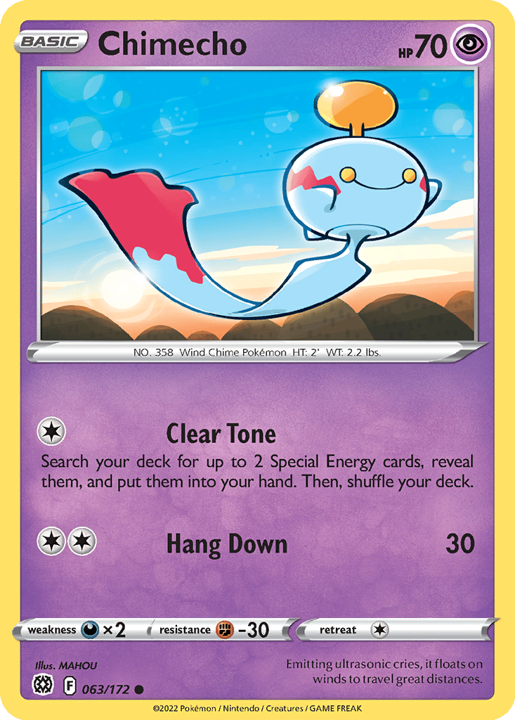 Chimecho card