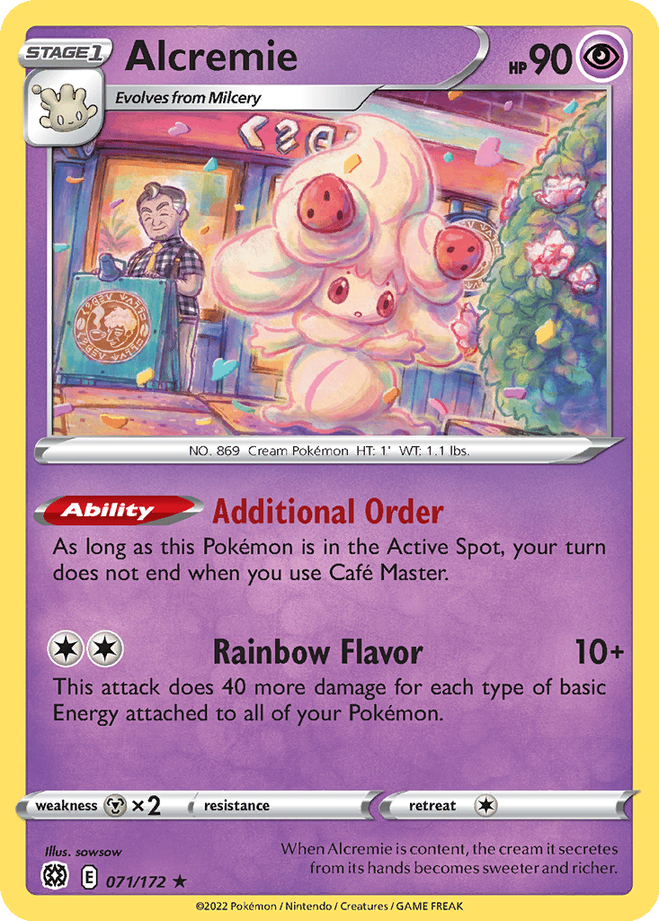 Alcremie card