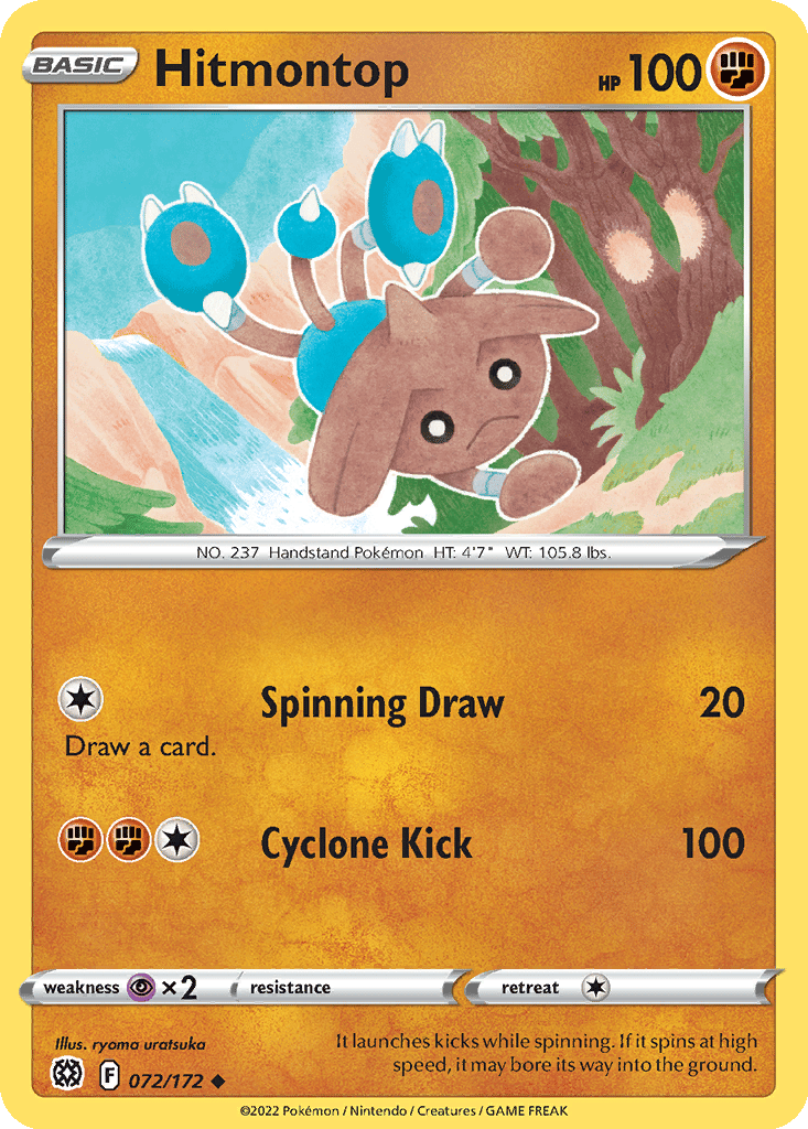 Hitmontop card