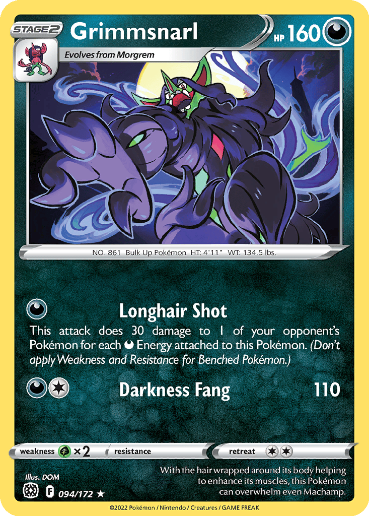 Grimmsnarl card