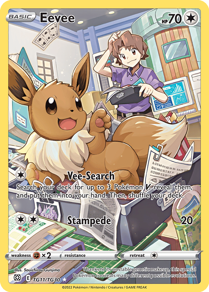 Eevee card