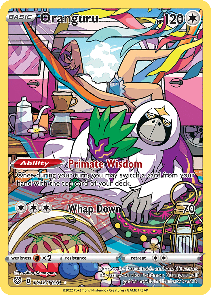 Oranguru card