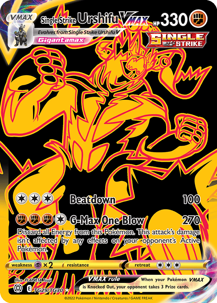 Single Strike Urshifu VMAX card