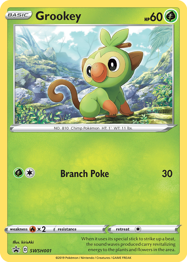 Grookey card