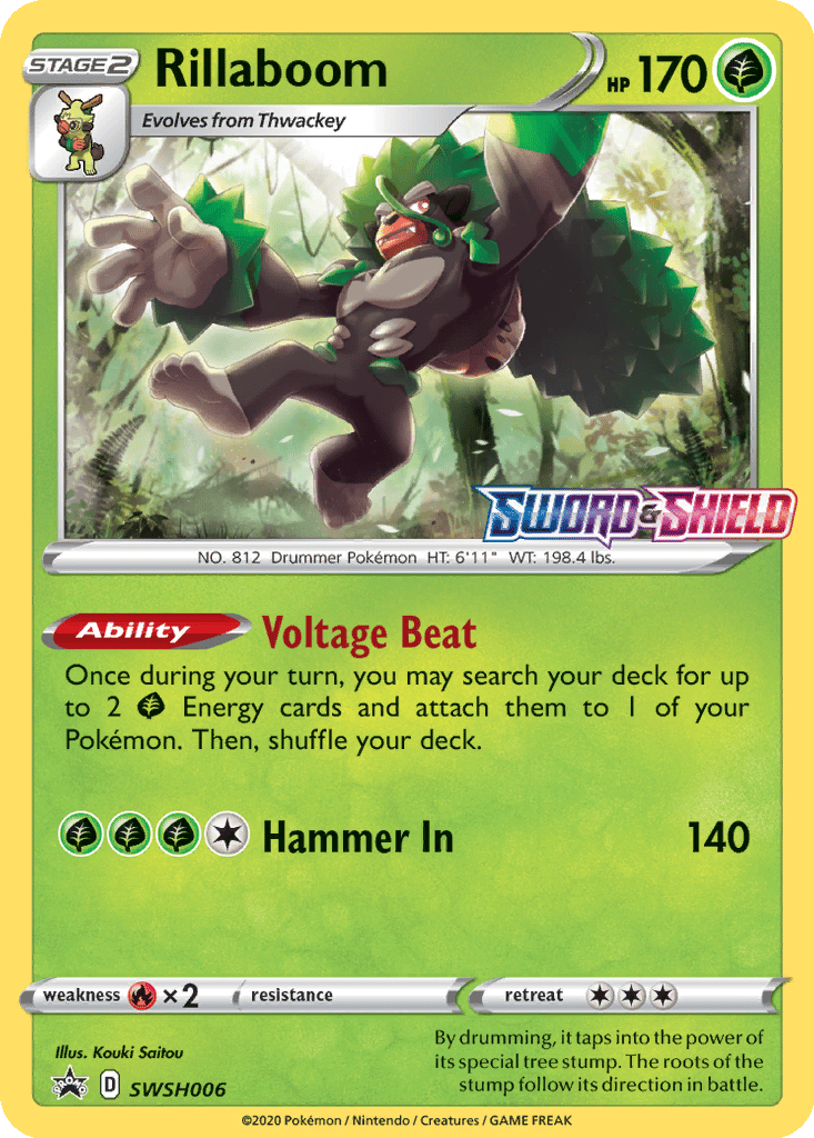 Rillaboom card