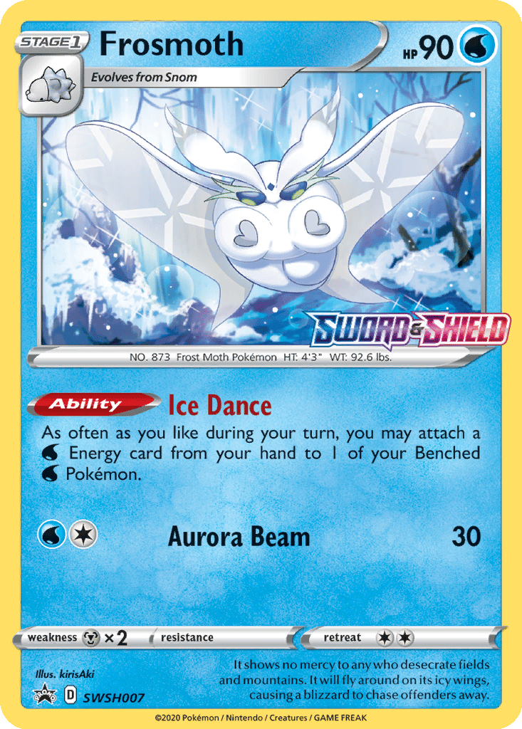 Frosmoth card