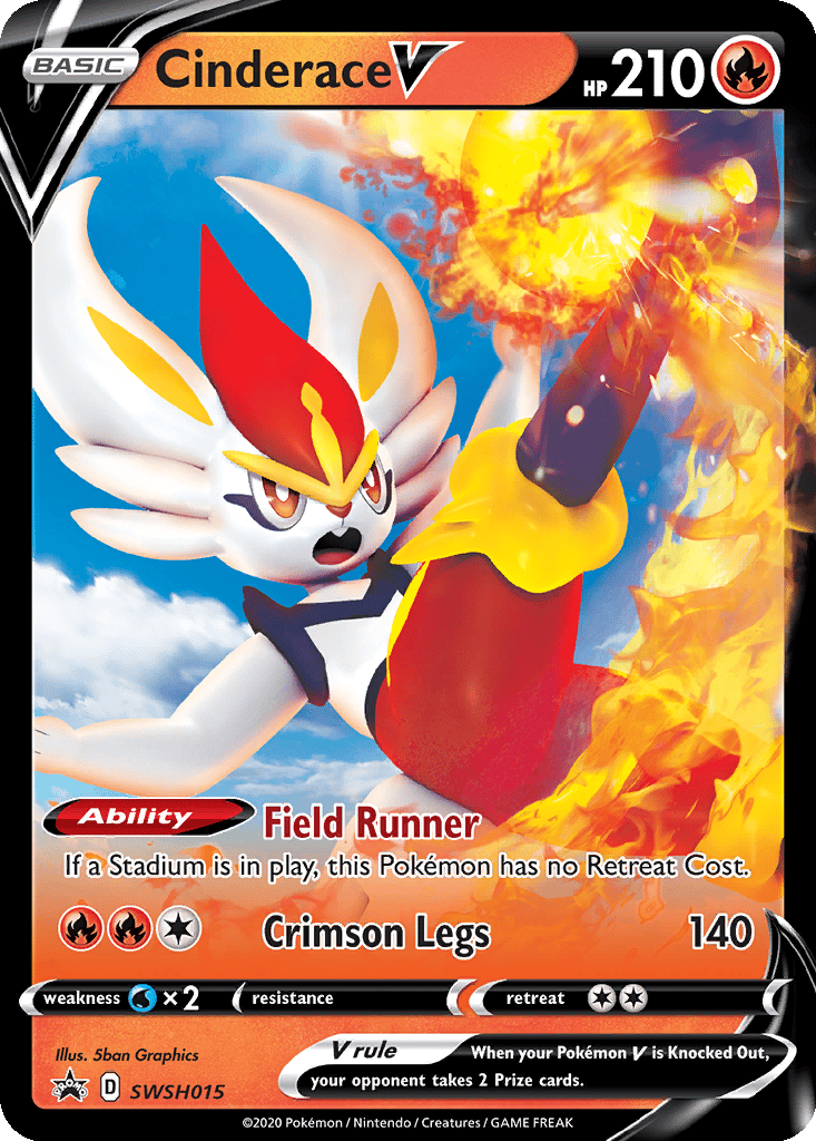 Cinderace V card