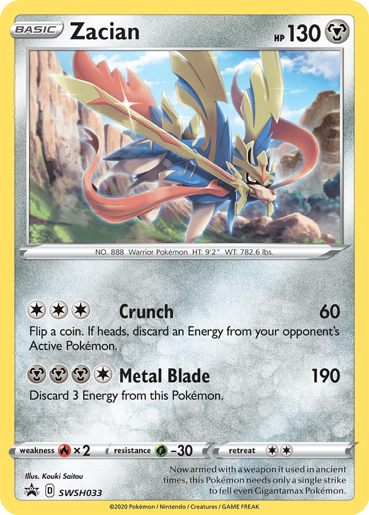 Zacian card