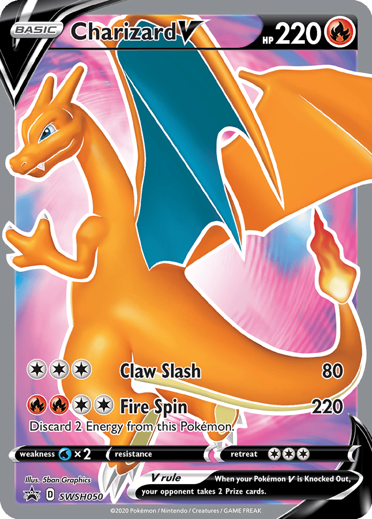 Charizard V card