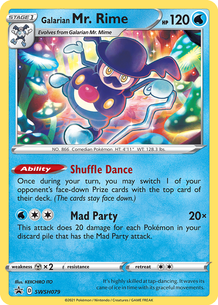 Galarian Mr. Rime card